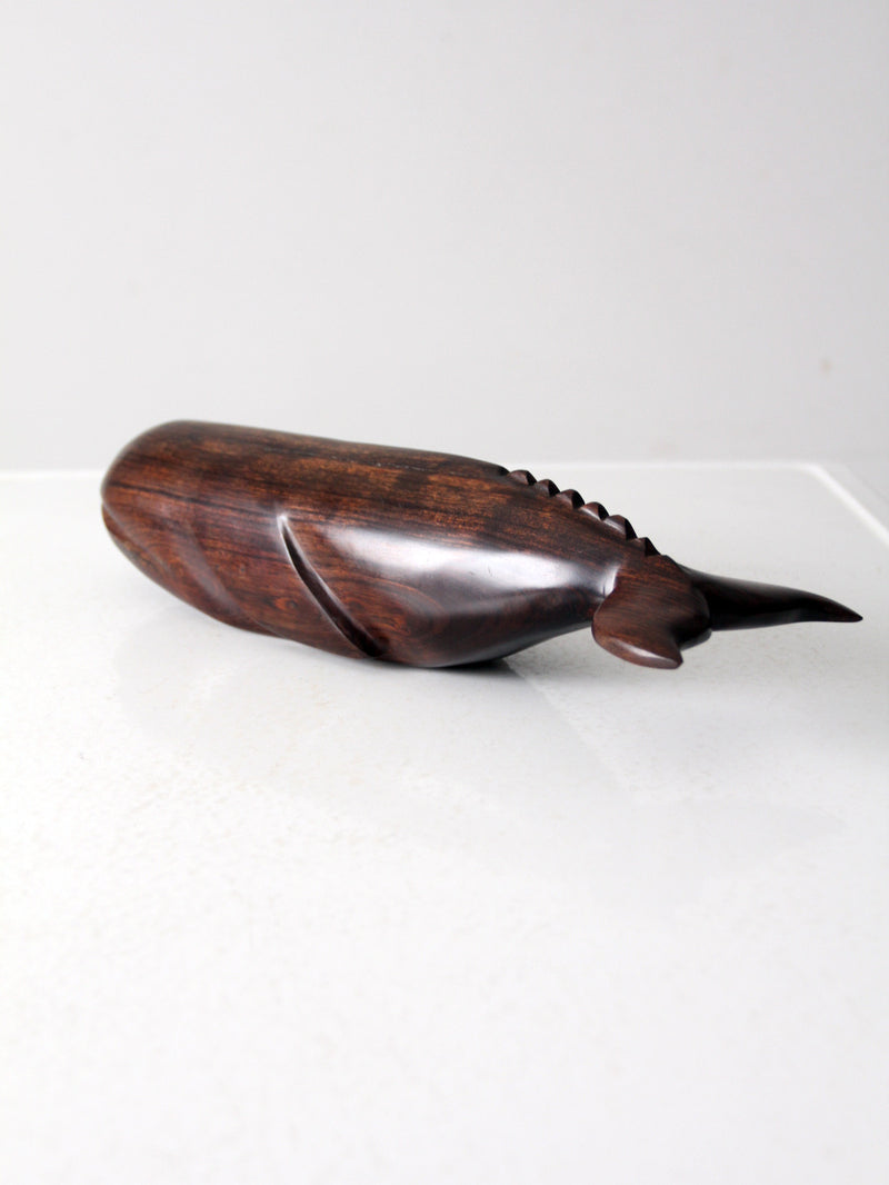 vintage ironwood whale
