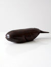 vintage ironwood whale