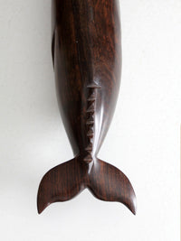 vintage ironwood whale