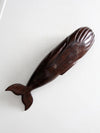 vintage ironwood whale