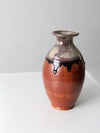 vintage Daniel Garver studio pottery vase