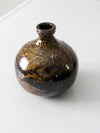 vintage studio pottery vase