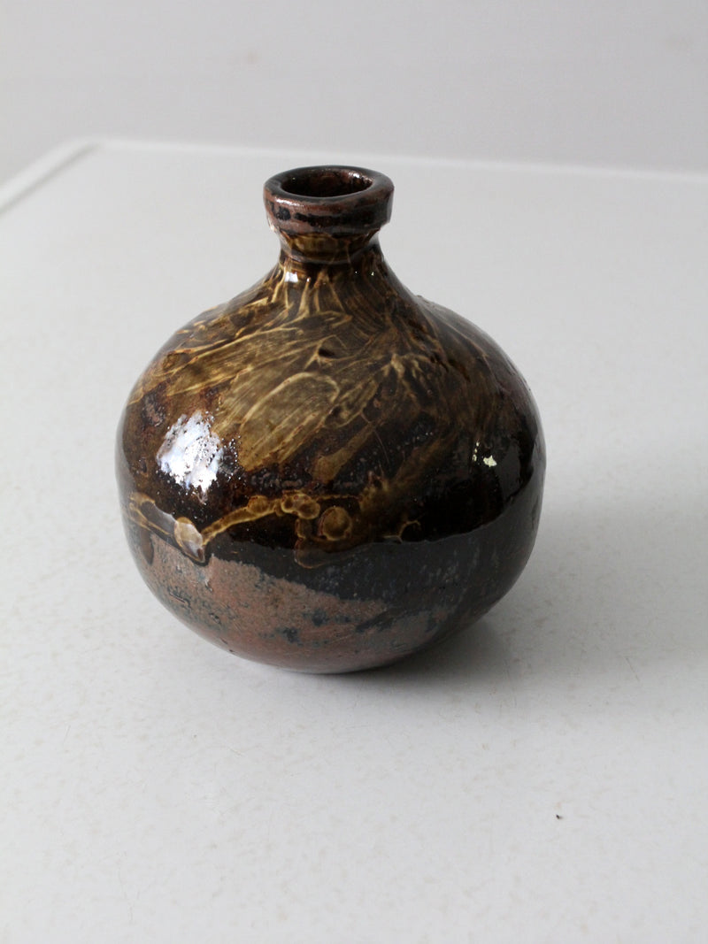 vintage studio pottery vase