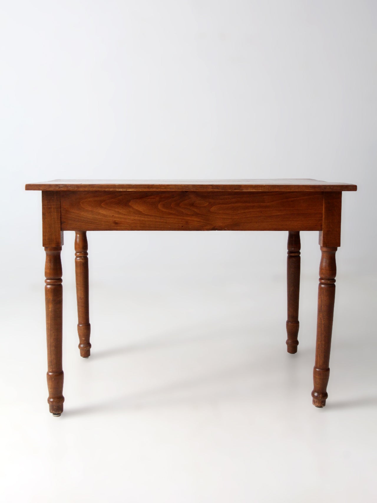 antique primitive farmhouse table with drawer