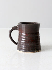 vintage studio pottery mug