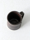 vintage studio pottery mug