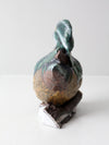 vintage ceramic duck figurine