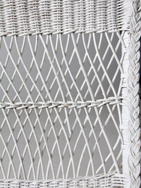 American wicker side chair circa 1930s-1940s
