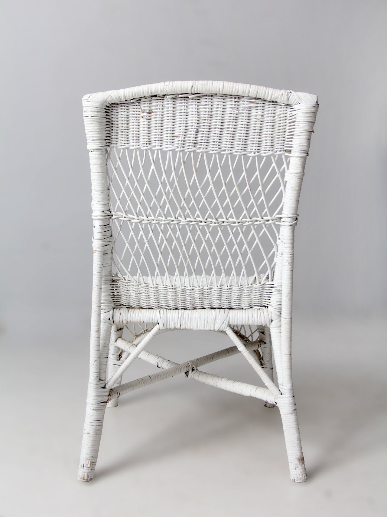 American wicker side chair circa 1930s-1940s