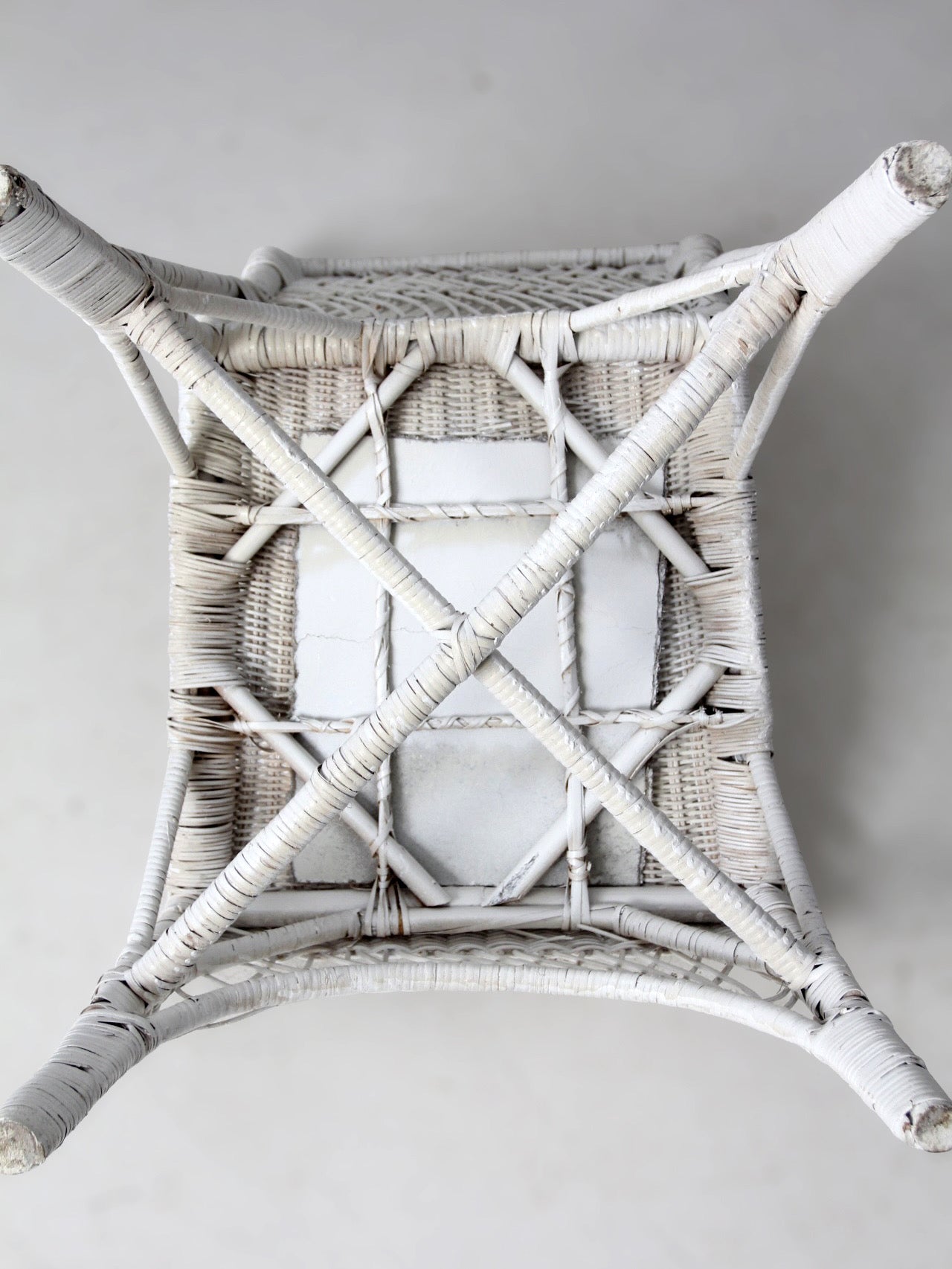American wicker side chair circa 1930s-1940s