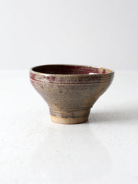 vintage studio pottery bowl