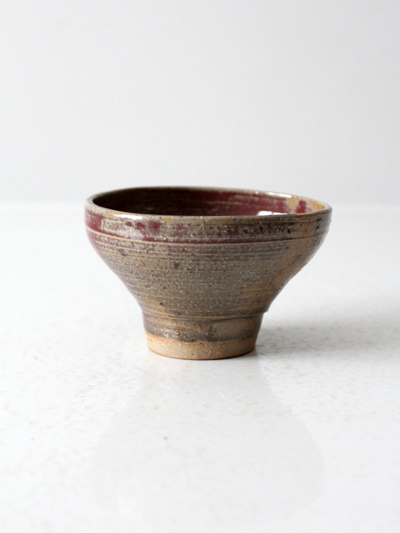 vintage studio pottery bowl