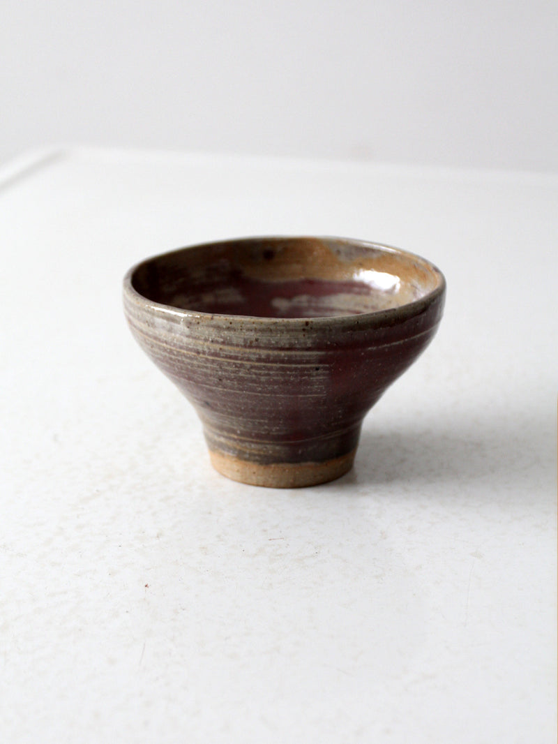 vintage studio pottery bowl