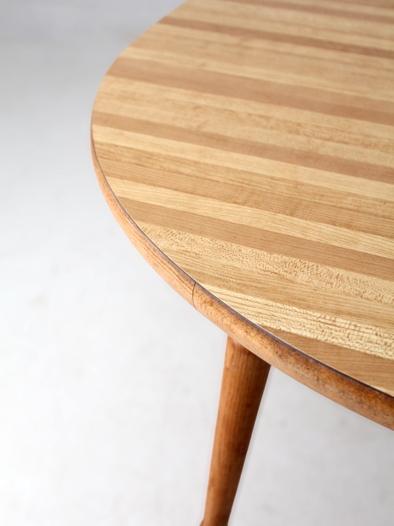 vintage farmhouse dining table with leaf extension