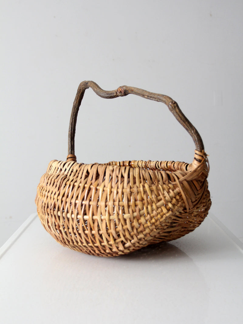 rustic vintage buttocks basket