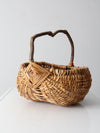 rustic vintage buttocks basket