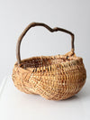 rustic vintage buttocks basket