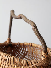 rustic vintage buttocks basket