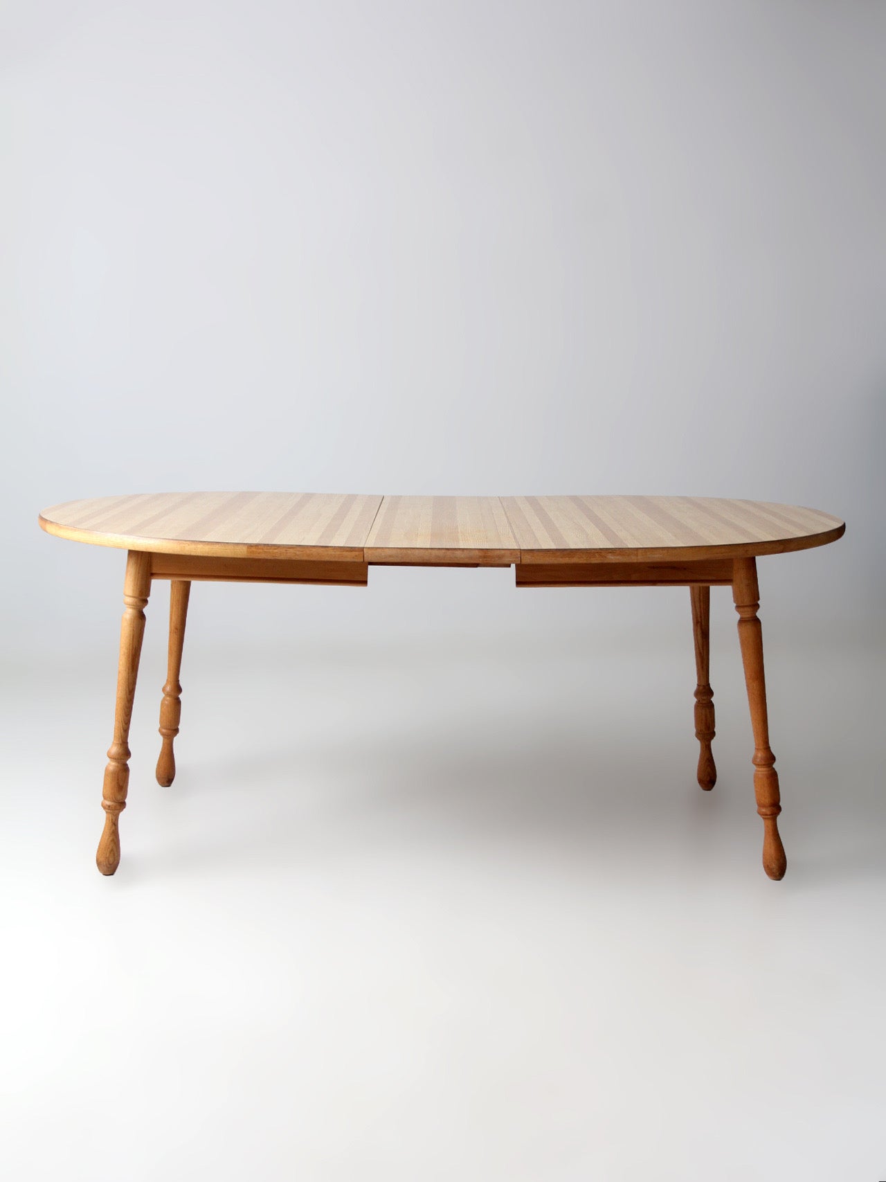 vintage farmhouse dining table with leaf extension