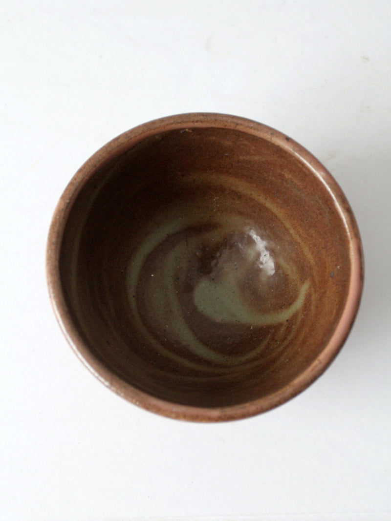 vintage studio pottery bowl