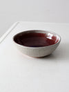 vintage studio pottery bowl