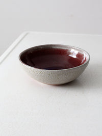 vintage studio pottery bowl