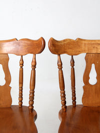 vintage Dearborn Co dining chairs set of 4