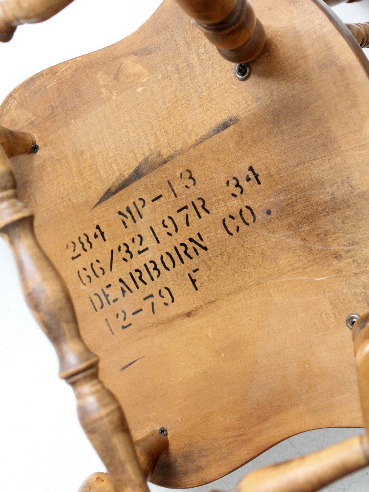 vintage Dearborn Co dining chairs set of 4