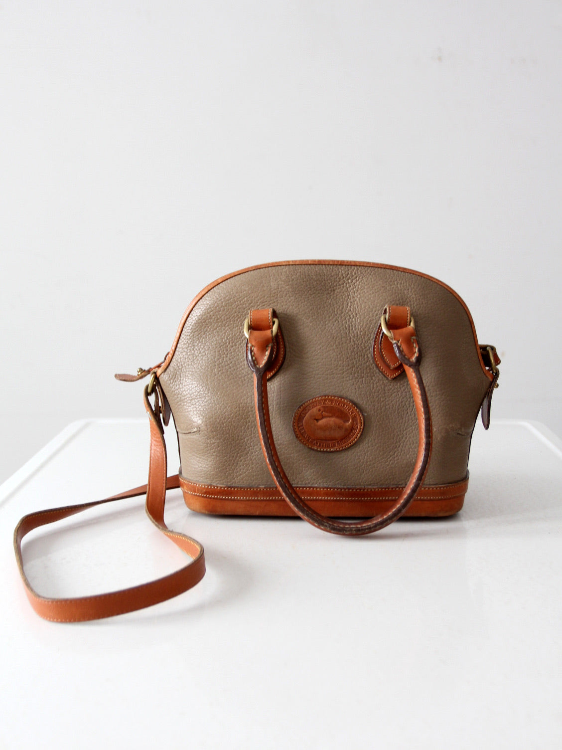 vintage Dooney & Burke crossbody satchel – 86 Vintage