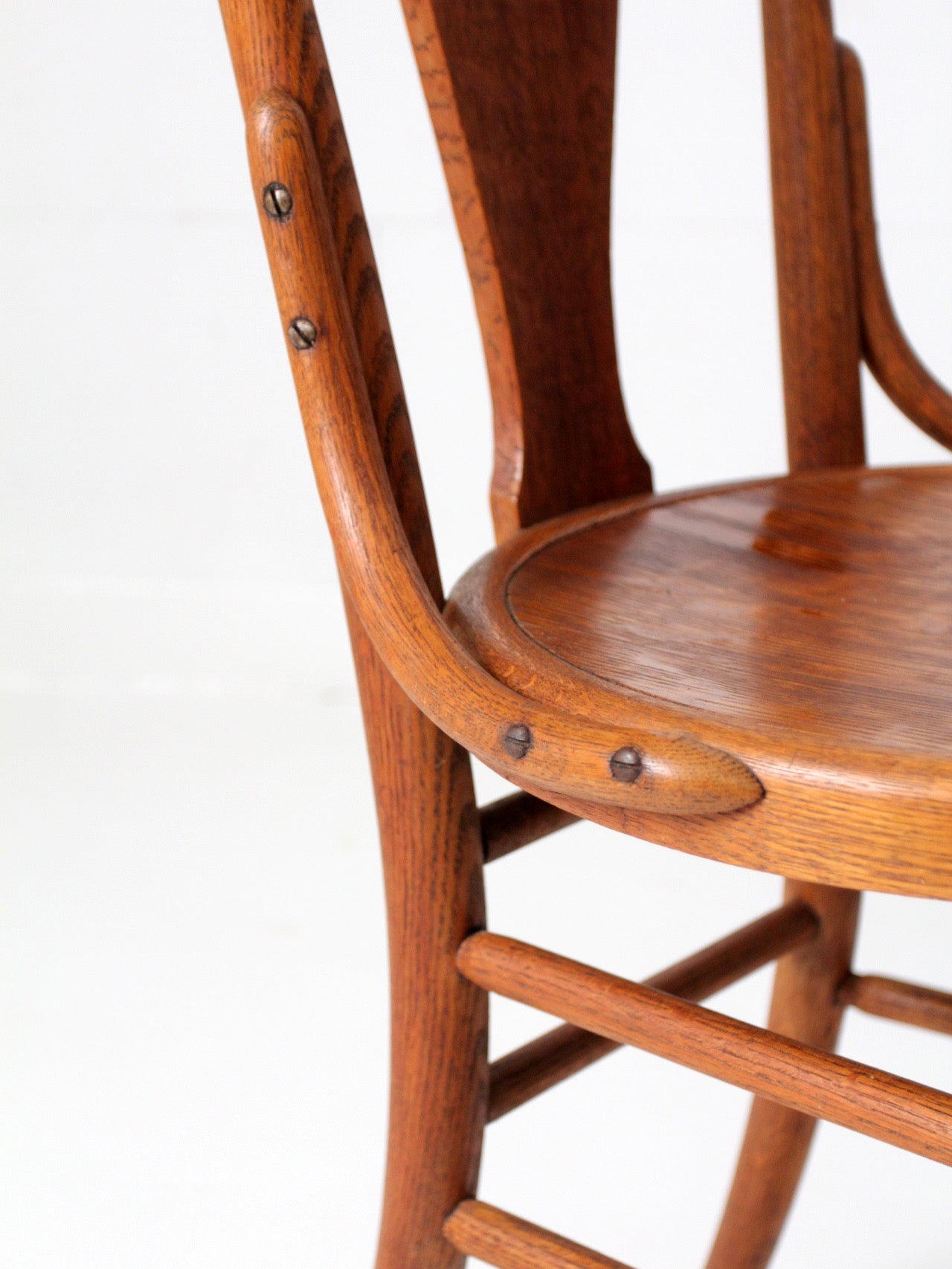 antique Victorian bentwood dining chairs | set of 6