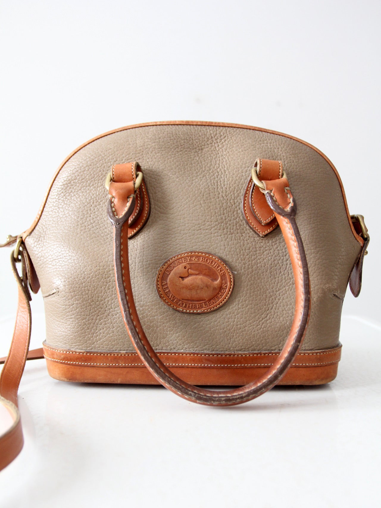 vintage Dooney & Burke crossbody satchel – 86 Vintage