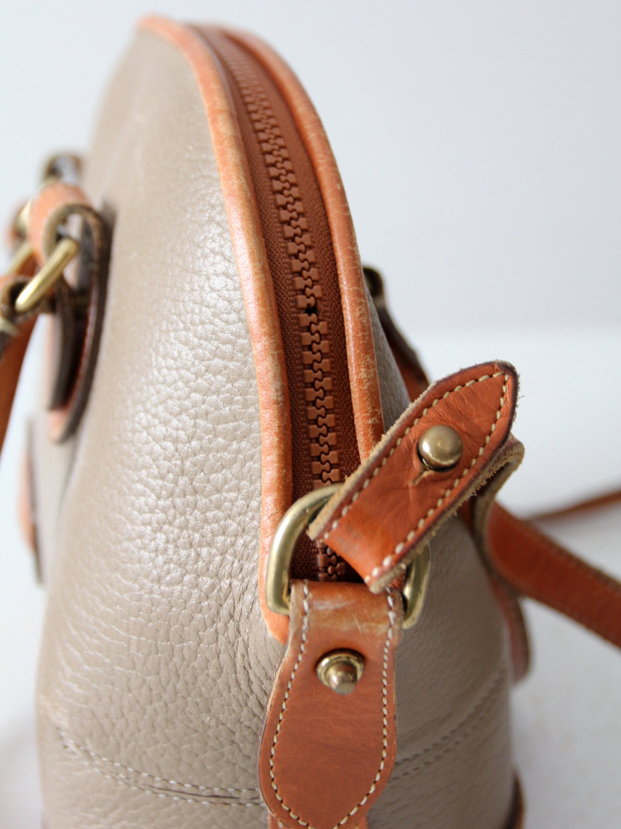 vintage Dooney & Burke crossbody satchel – 86 Vintage