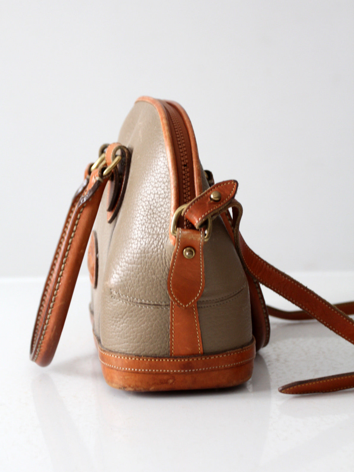 vintage Dooney & Burke crossbody satchel – 86 Vintage