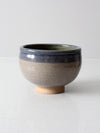 vintage studio pottery bowl