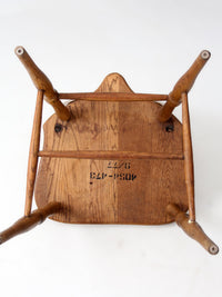 vintage Colonial Revival brace-back Windsor chair