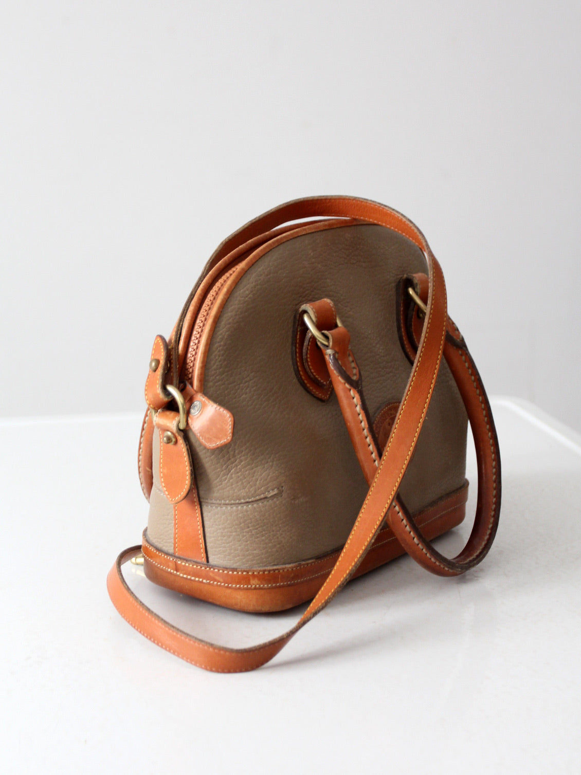 vintage Dooney & Burke crossbody satchel – 86 Vintage