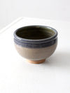 vintage studio pottery bowl