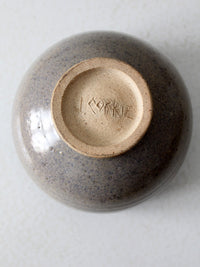 vintage studio pottery bowl