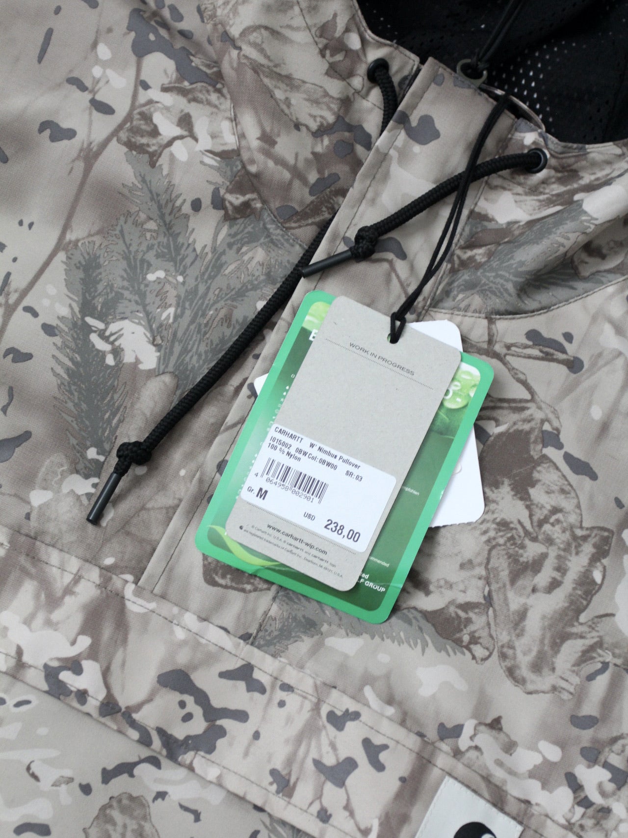 Carhartt nimbus pullover camouflage jacket – 86 Vintage