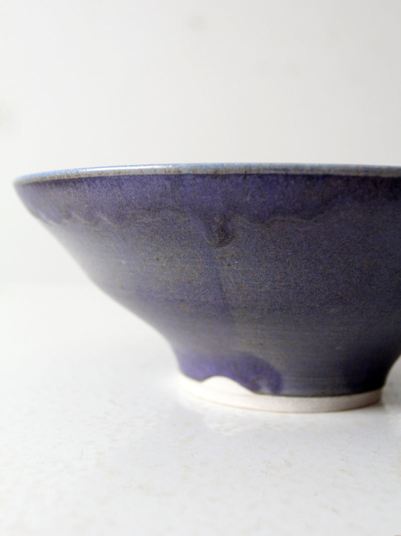 vintage studio pottery bowl