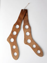 antique wooden sock stretchers