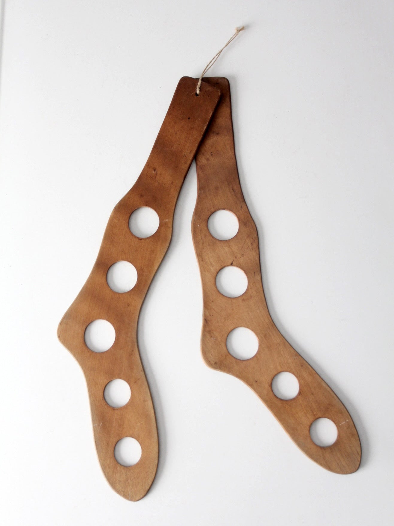 antique wooden sock stretchers
