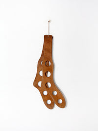 antique wooden sock stretchers