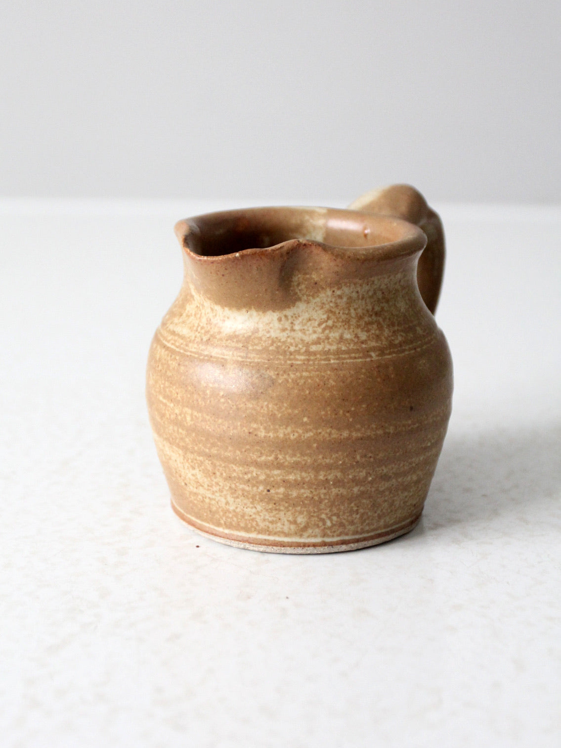 vintage studio pottery creamer