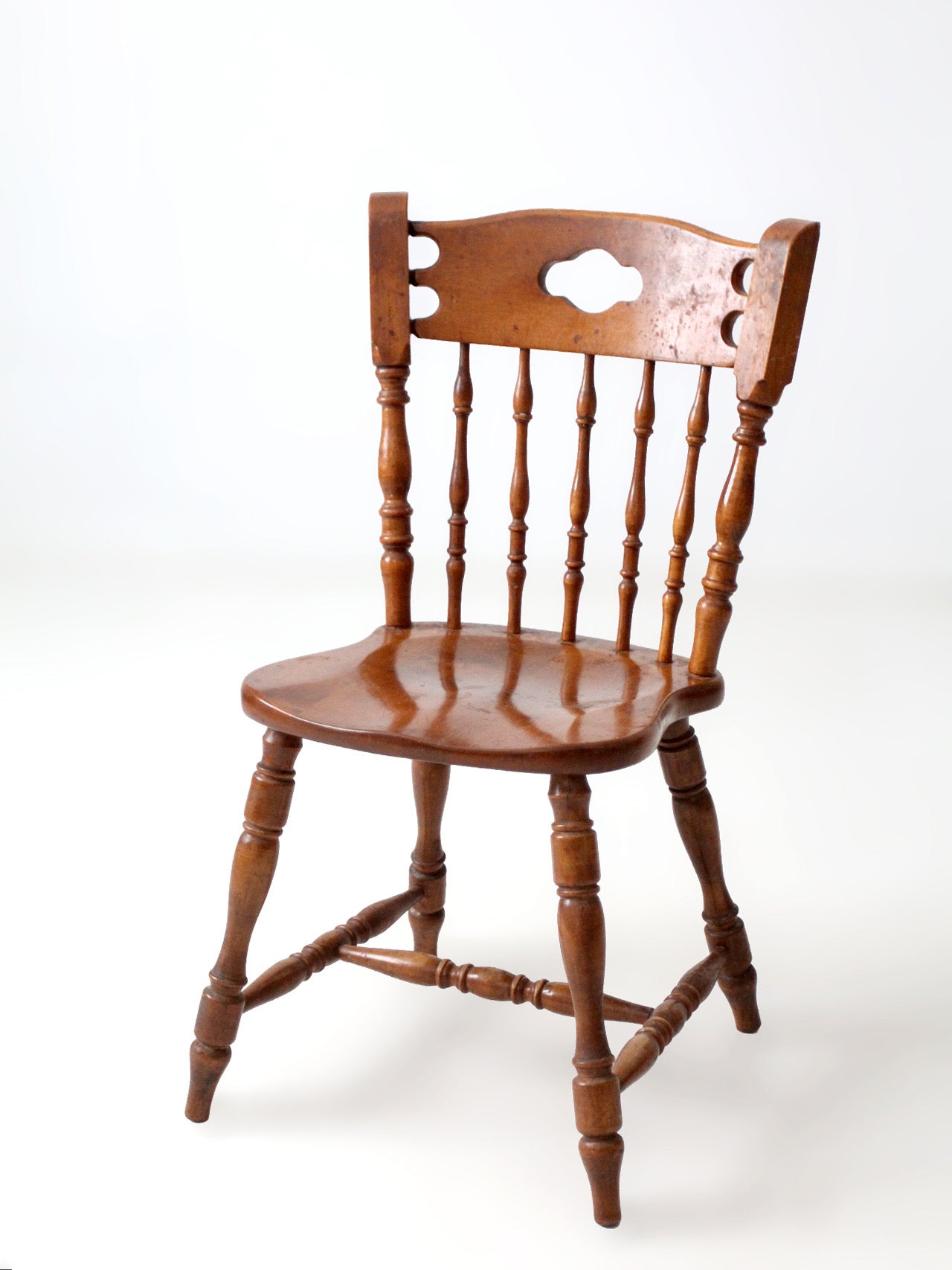 antique Richardson Brothers Colonial Revival side chair