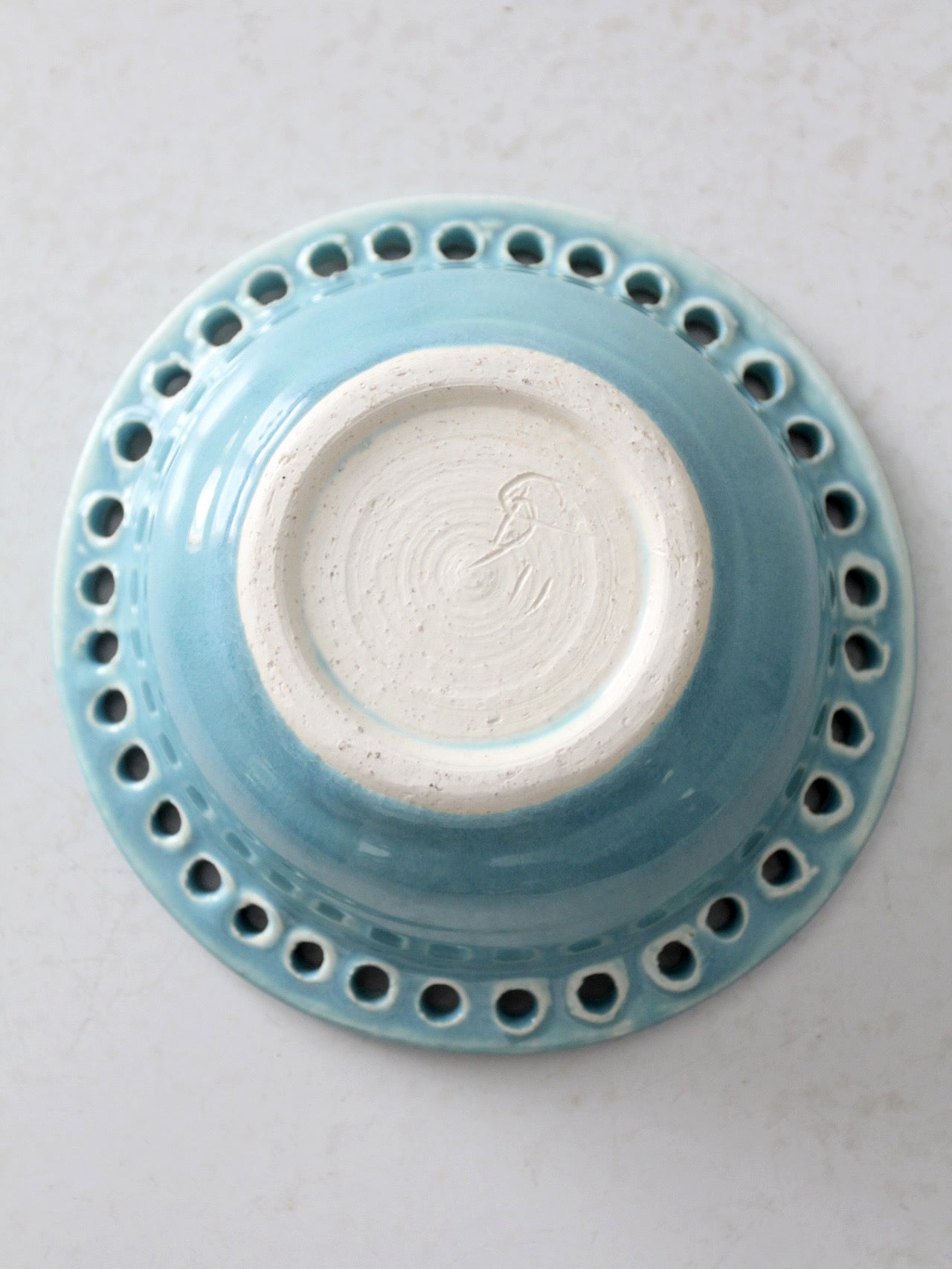 vintage studio pottery bowl