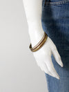 vintage brass bangles set of 3