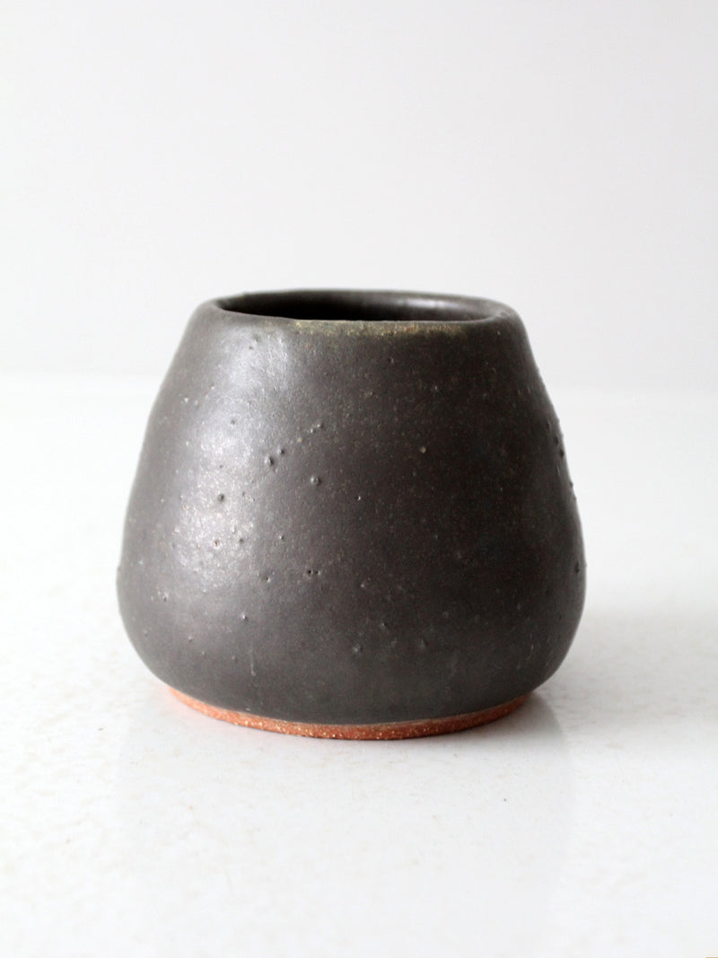 vintage studio pottery vase