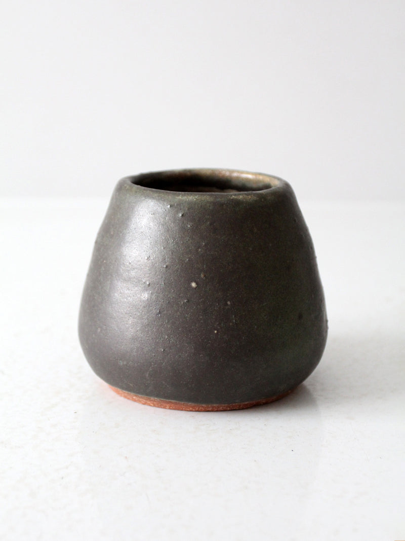 vintage studio pottery vase