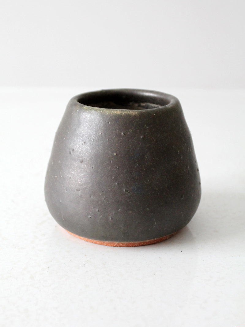 vintage studio pottery vase